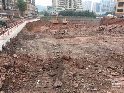 夯实发展之基 万家河新锦片区综合治理工程地基建设有序推进